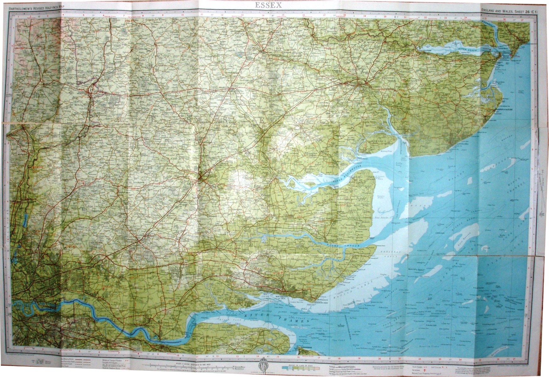 Bartholomew 1939, Sheet 16